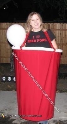 Beer Pong Halloween Costume