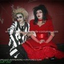 Homemade Beetlejuice and Lydia Costume