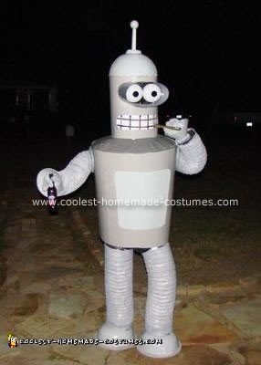 Homemade Bender from Futurama Costume