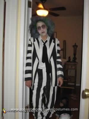 Homemade Bettlejuice Costume