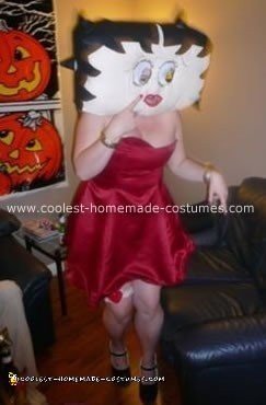 Homemade Betty Boop Costume