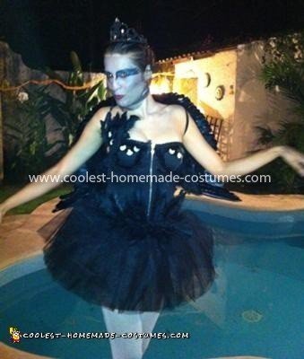 Homemade Black Swan Costume