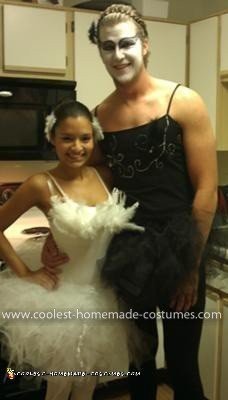 Homemade Black Swan Couple Costume