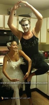 Homemade Black Swan Couple Costume