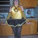 Homemade Blind Melon Bee Girl Costume