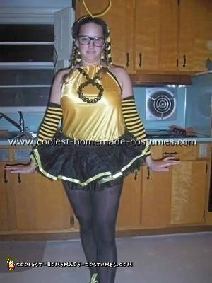 Homemade Blind Melon Bee Girl Costume