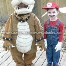 Coolest Bowser and Mario Couple Costume 25