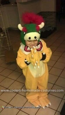 Coolest Bowser Jr. Costume 7