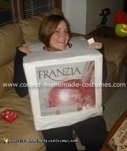 Box of Wine Costume