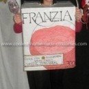 Homemade Boxed Wine Costume