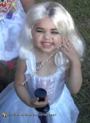 Homemade Bride of Chucky DIY Toddler Halloween Costume Idea