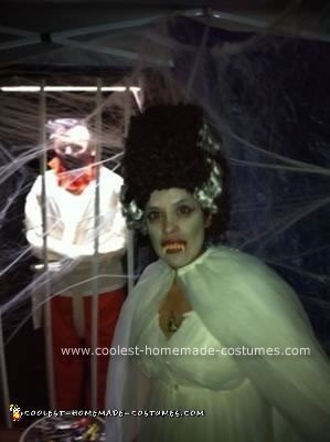 Bride of Frankenstein DIY Halloween Costume