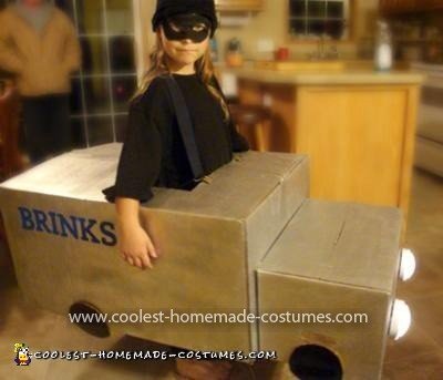 Homemade Brinks Burglar Costume