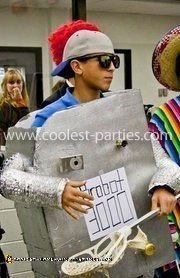 Homemade BroBot Costume