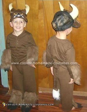 Homemade Bull Costume