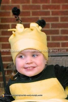 Homemade Bumble Bee Girl's Costume