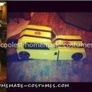 Coolest Bumblebee Transformer Costume - boyfriend wearing it...