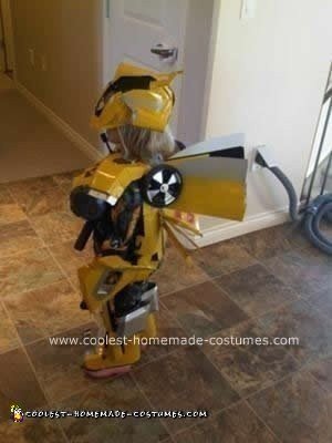 Homemade BumbleBee Transformers Costume