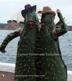 Homemade Cactus Costume