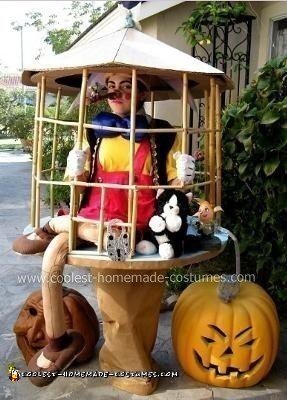 Caged Pinocchio Costume