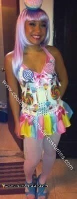 Homemade California Gurls Candy Costumes