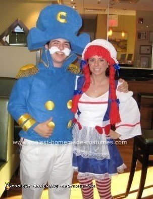 Homemade Cap'n Crunch Costume