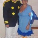 Homemade Captain Crunch and Toucan Sam Couple Costume