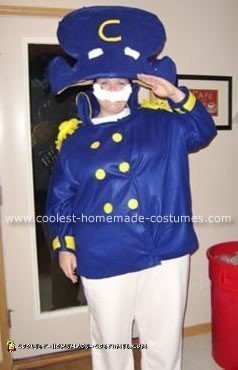 Homemade Captain Crunch Costume