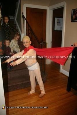 Homemade Captain Underpants Costume