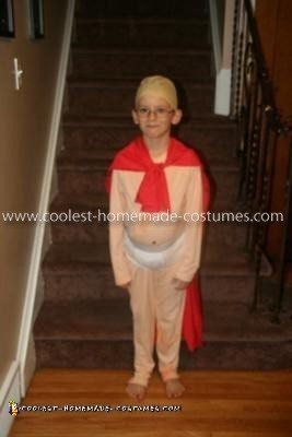 Homemade Captain Underpants Costume