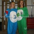 Homemade Care Bears Couple Costume