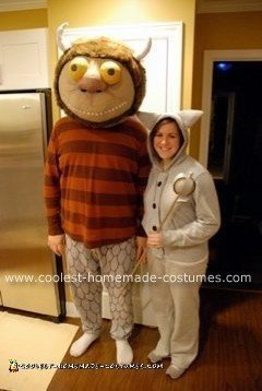 Homemade Carol and Max Couple Costume