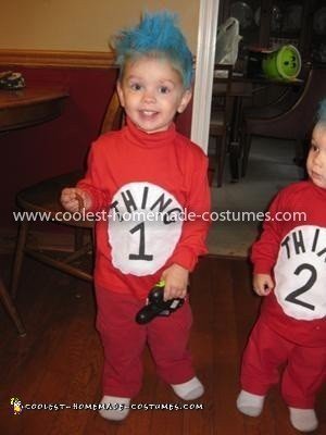 Homemade Cat in the Hat Crew Costume