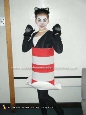 Cat in the Hat Homemade Costume