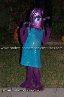 Homemade Celia Monster Costume