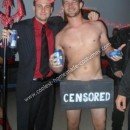 Coolest CENSORED Streaker Easy Halloween Costume 9