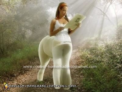 Homemade Centaur Costume - Half Horse, Half Woman