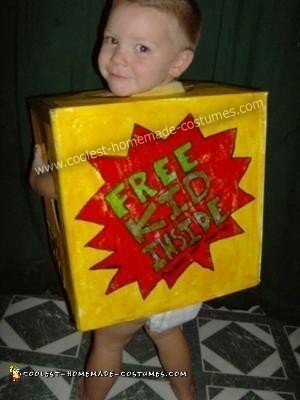 Cereal Box Prize Costume