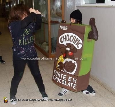 Cereal Killer And Cereal Box Halloween Costume