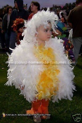 Fluffy Chicken Costume