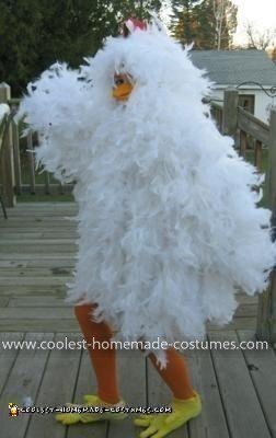 Homemade Chicken Costume