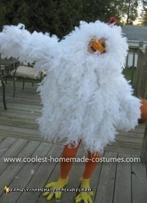 Homemade Chicken Costume