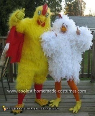 Homemade Chicken Costume