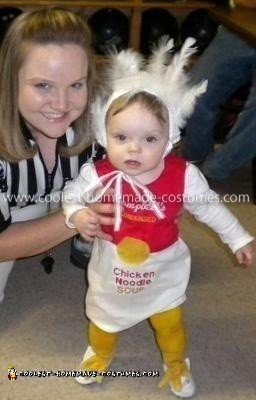 Homemade Chicken Noodle Soup Baby Costume