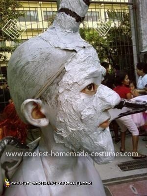 Homemade Child Gargoyle Costume