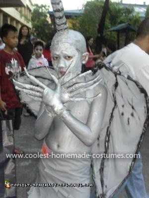 Homemade Child Gargoyle Costume