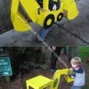 Homemade Child's Backhoe Costume