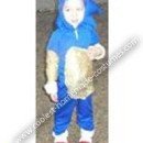 Homemade Child's Sonic The Hedgehog Costume