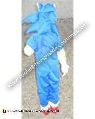 Homemade Child's Sonic The Hedgehog Costume