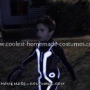 Homemade Child's Tron Legacy Costume